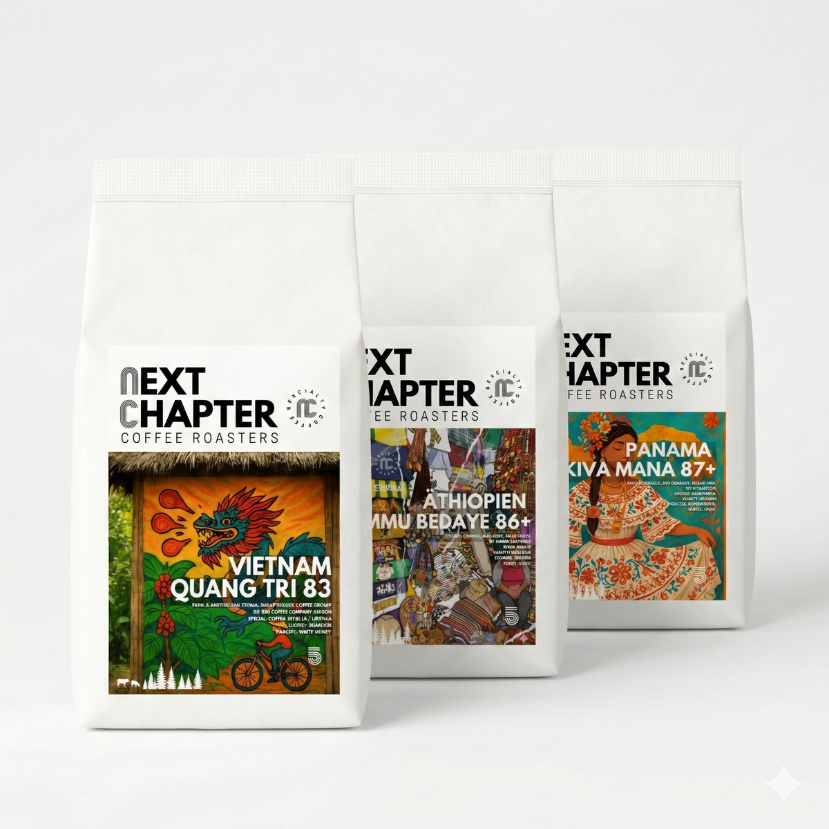 NEXT CHAPTER PROBIERSET -  ARABICA. CANEPHORA. LIBERICA