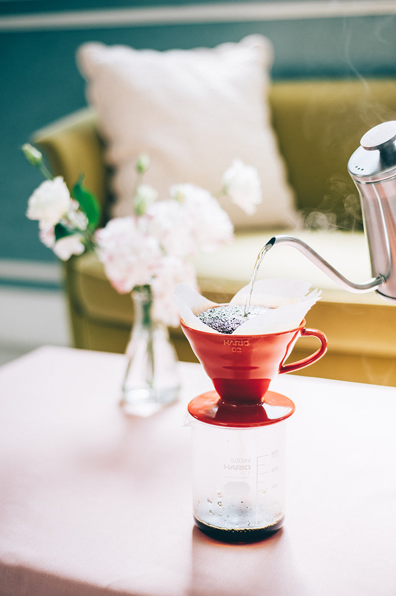 HARIO - V60 Keramik dripper 1/4Tassen Rot