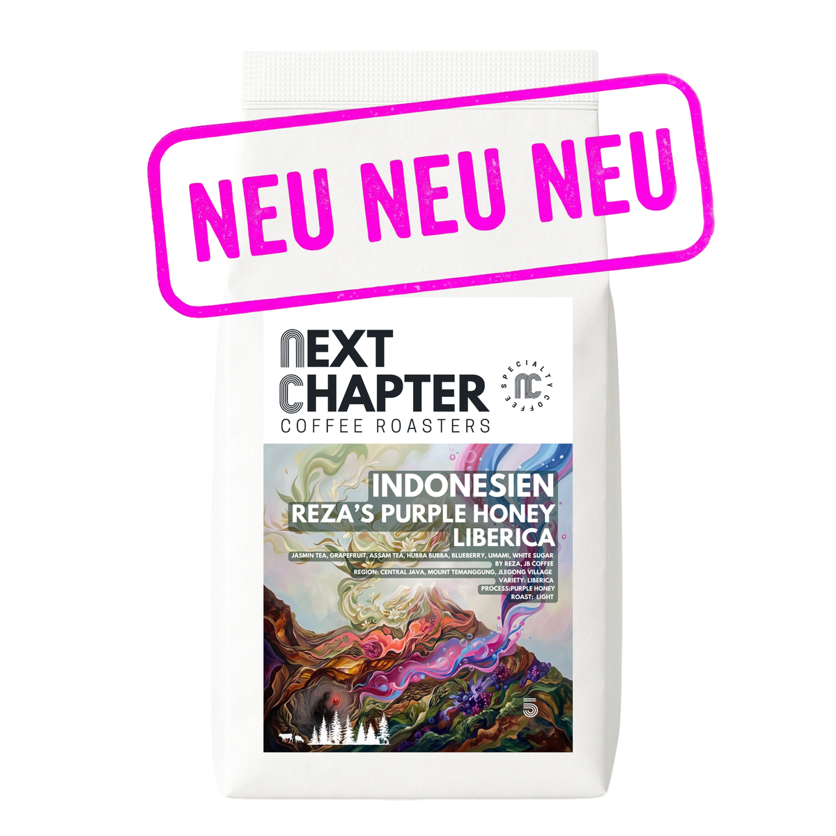 NEXT CHAPTER: INDONESIEN REZA'S PURPLE HONEY
