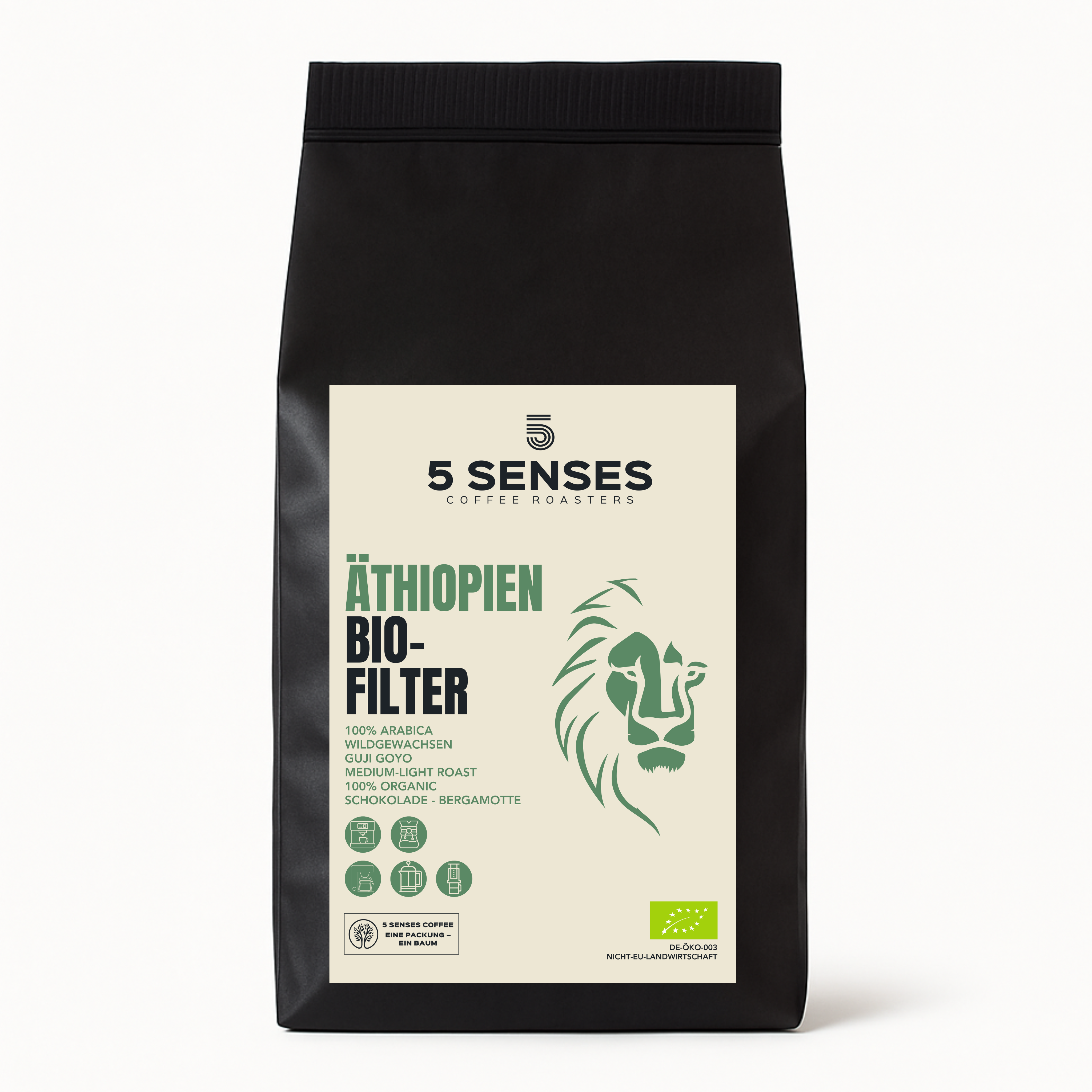 ÄTHIOPIEN FILTERKAFFEE (BIO)