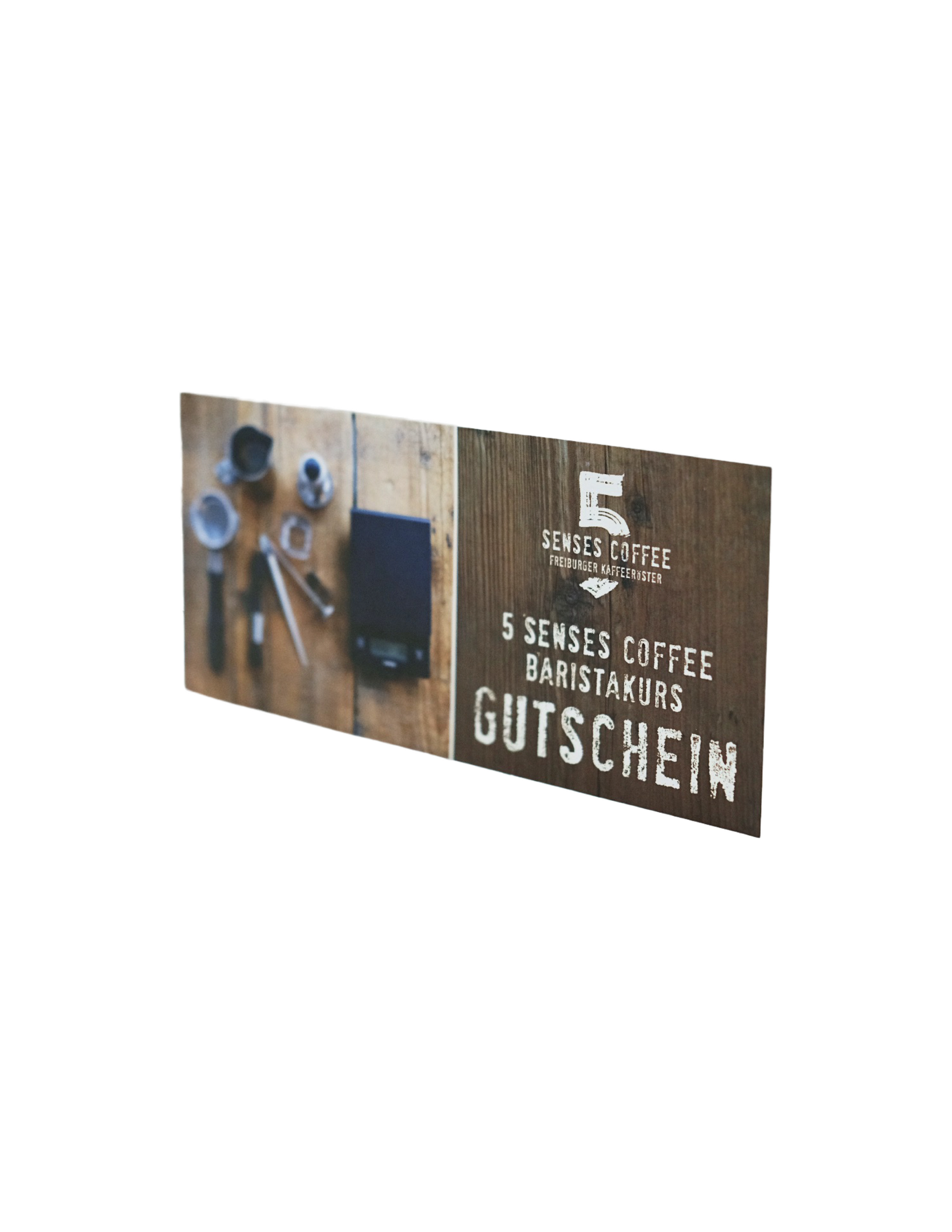 GESCHENKGUTSCHEIN WORKSHOP 5 Senses Coffee