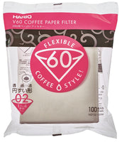 Kaffeefilter Hario V60 02 - 100 Papierfilter für Kaffeedripper