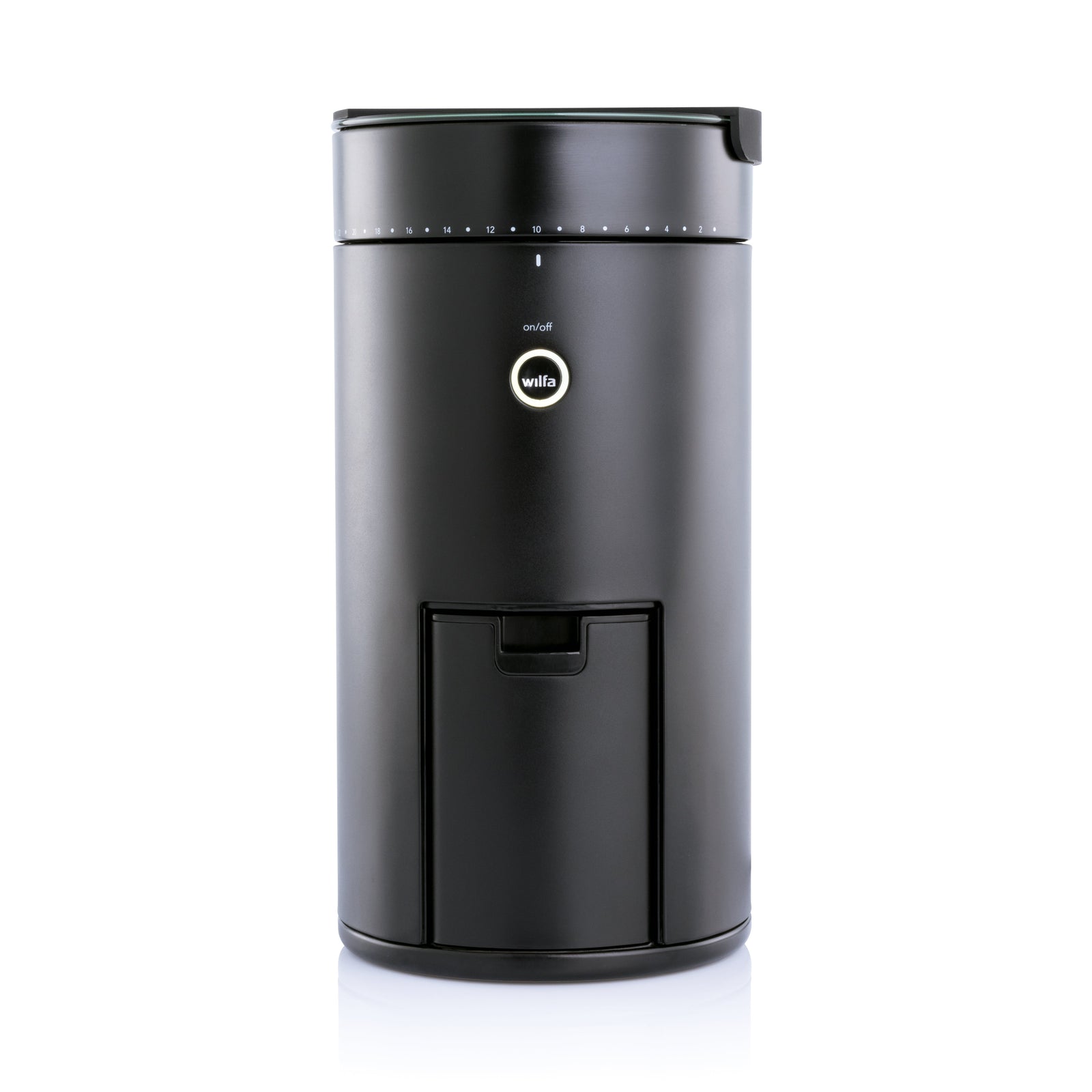 Versand Wilfa Svart UNIFORM+, WSFBS-200B, schwarz Kaffeemühle mit Waage 5 Senses Coffee