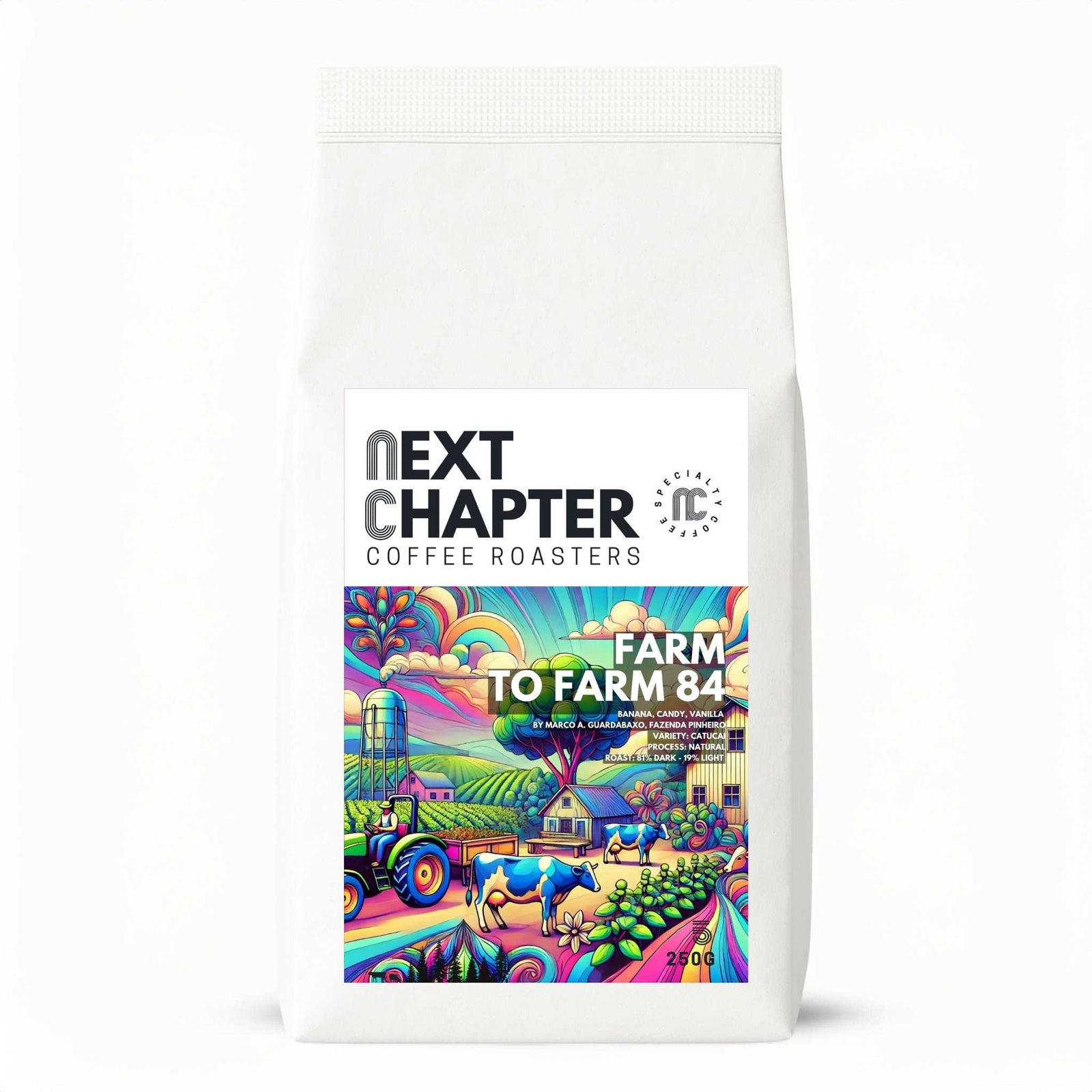 Versand NEXT CHAPTER: FARM TO FARM 84 SIGNATURE ESPRESSO BANANE - CANDY - VANILLE