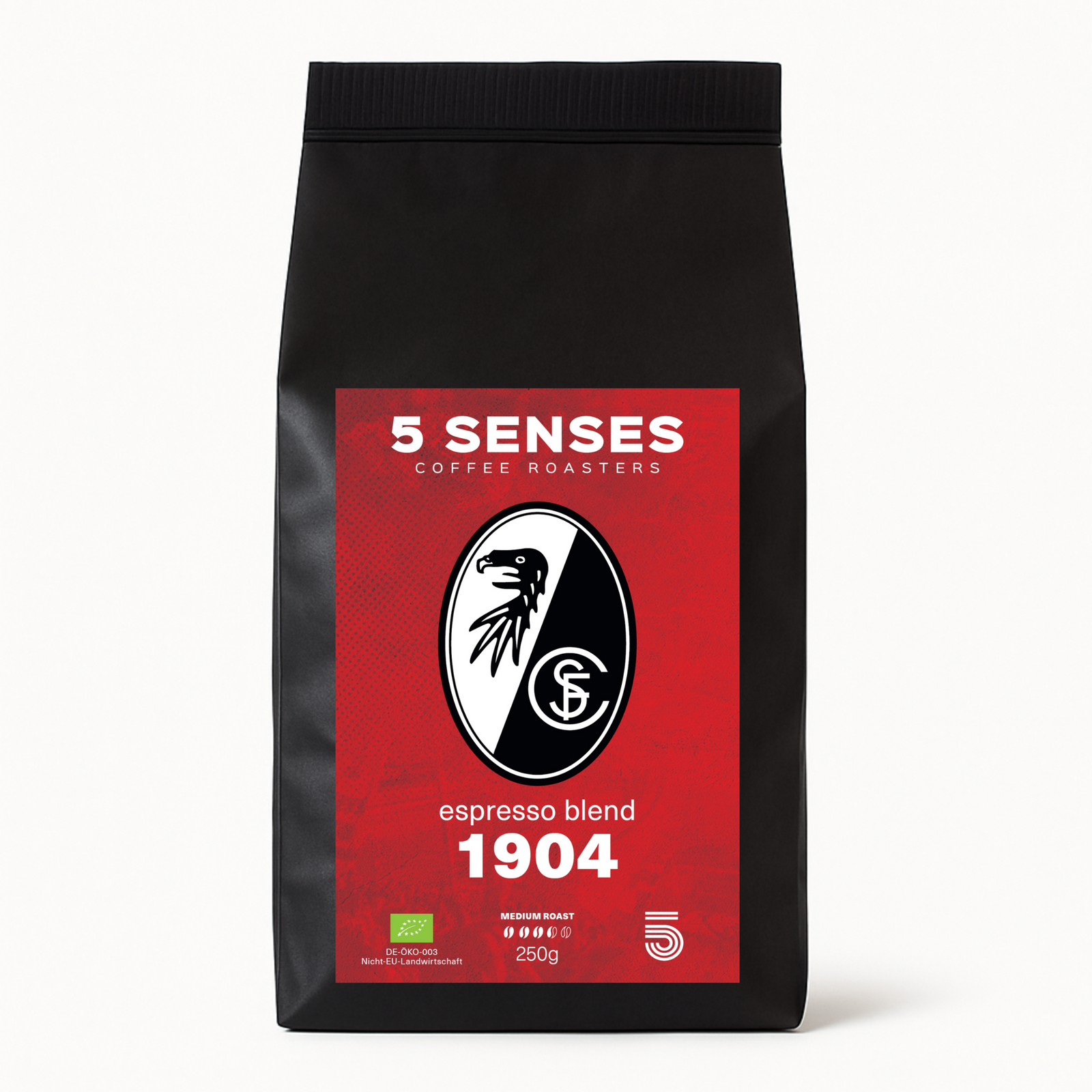 Versand SC FREIBURG ESPRESSO BLEND 1904 (BIO) Dunkle Schokolade, Nuss-Nougat Creme, Honig