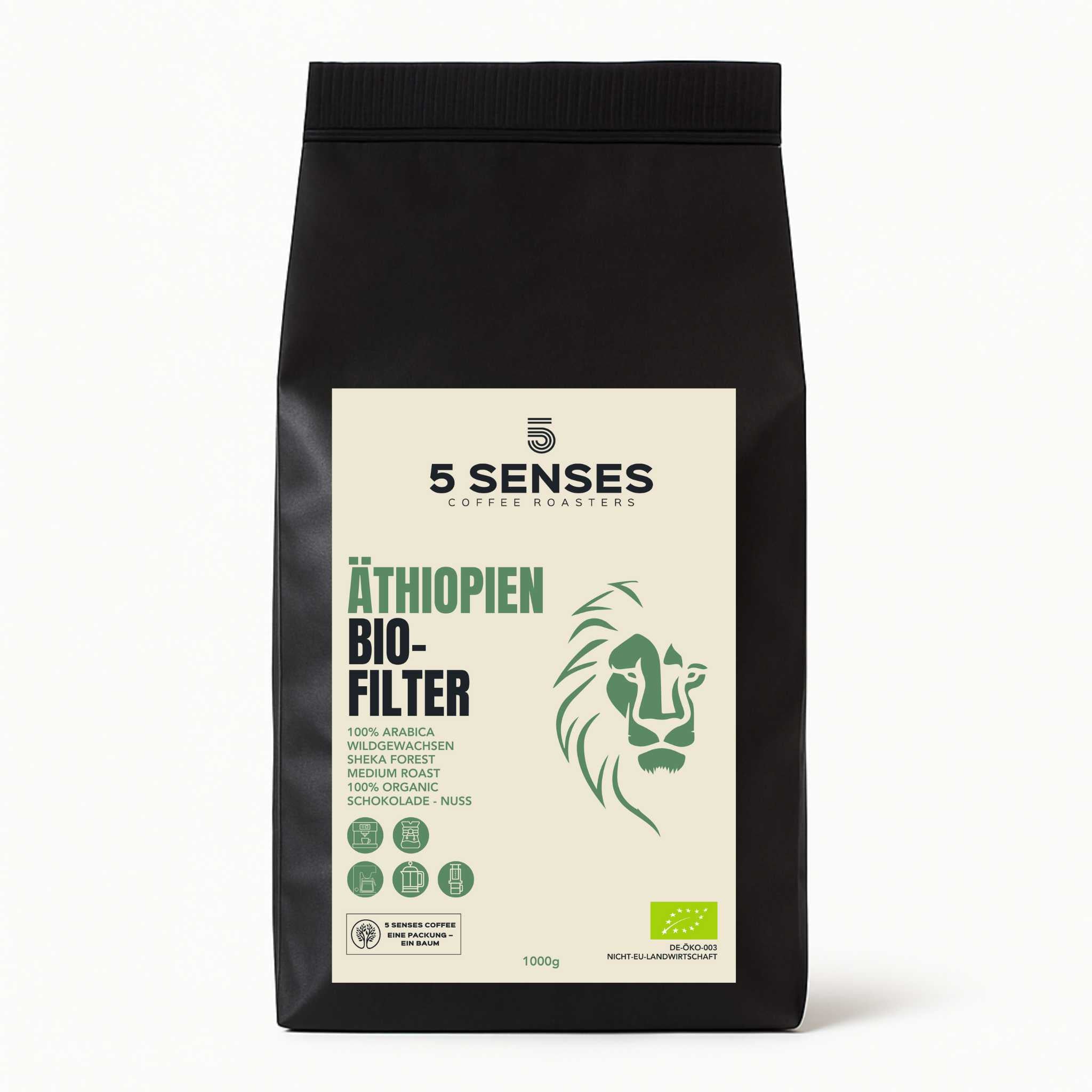Versand ÄTHIOPIEN FILTERKAFFEE (BIO) SCHOKOLADE - NUSS - EARL GREY - BERGAMOTTE