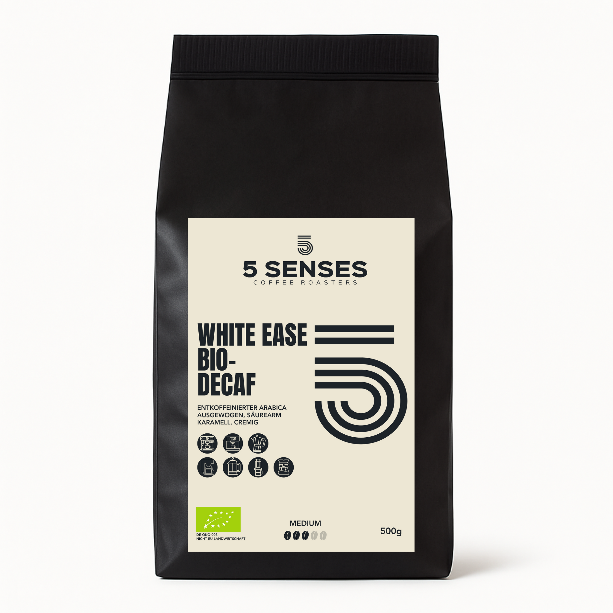 Versand ORIGINALS ESPRESSO WHITE EASE DECAF (BIO) SEHR CREMIG - KARAMELL - ZITRUSNOTEN